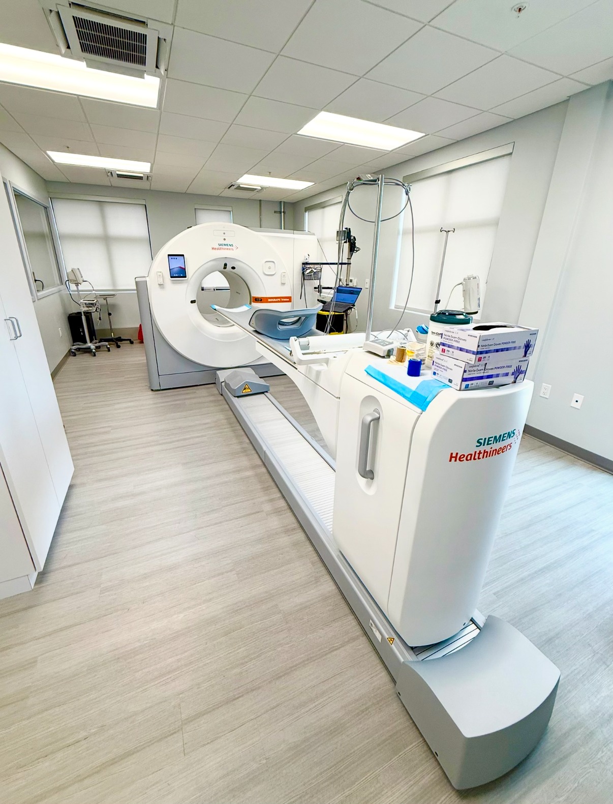 Siemens Healthineers Cardiac PET/CT scanner at the Boynton Beach office